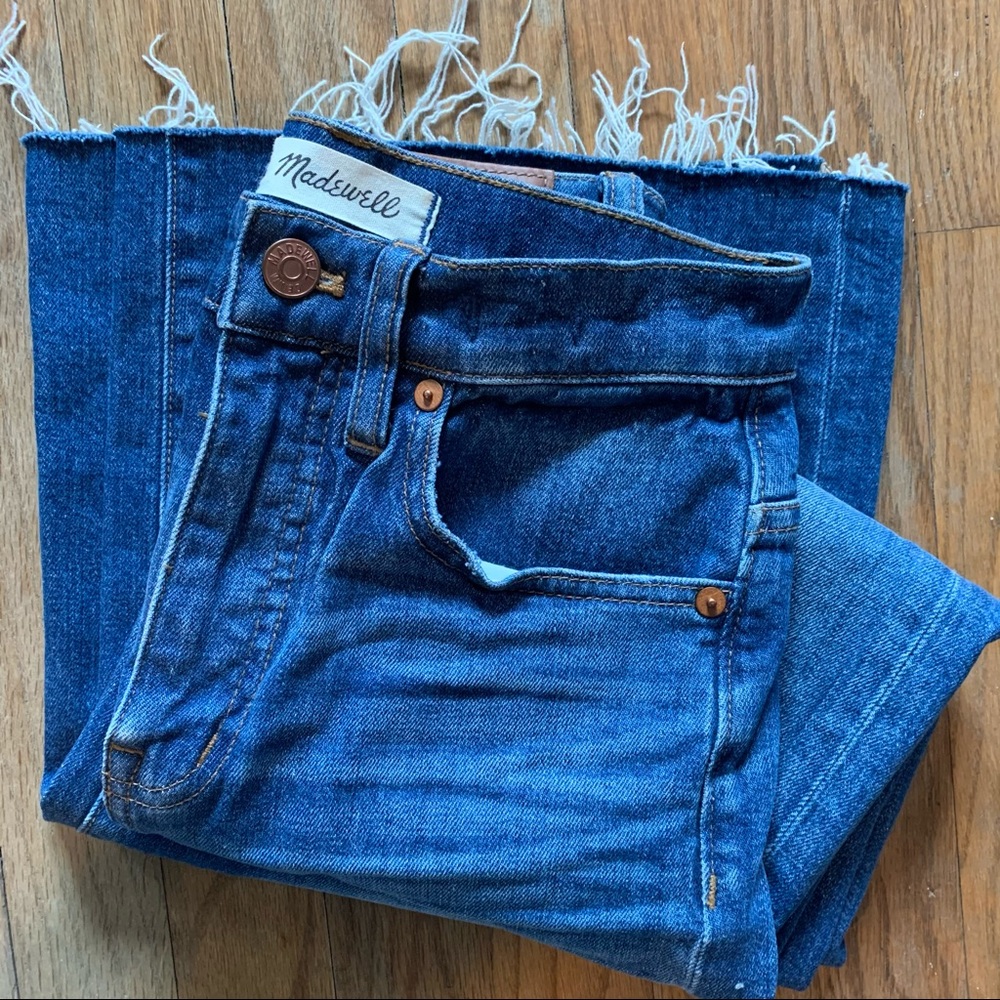 Madewell Wide-Leg Crop Frida Wash Size 25